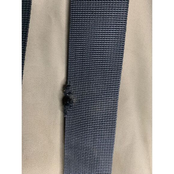 Madden Girl Olive Green Backpack With Mesh Pockets & Leather Trim - Picture 9 of 9